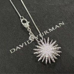 David YURMAN Starburst Diamonds Pendant Necklace